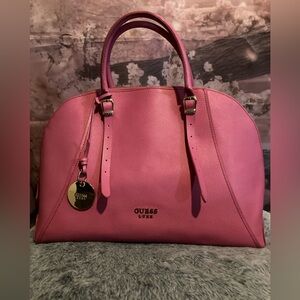 GUESS Luxe Pink Satchel Bag